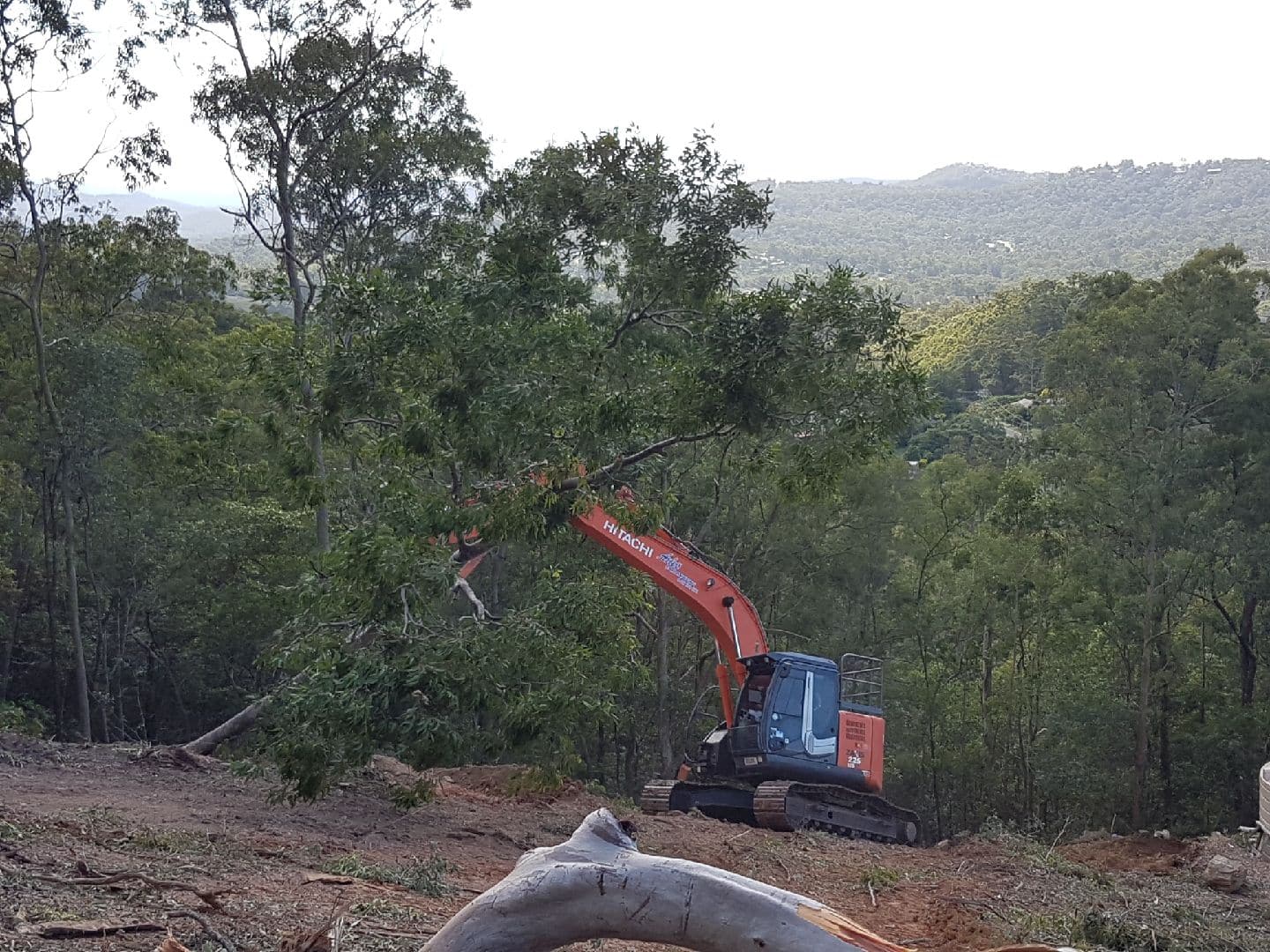 Land Clearing Fire Break SE QLD