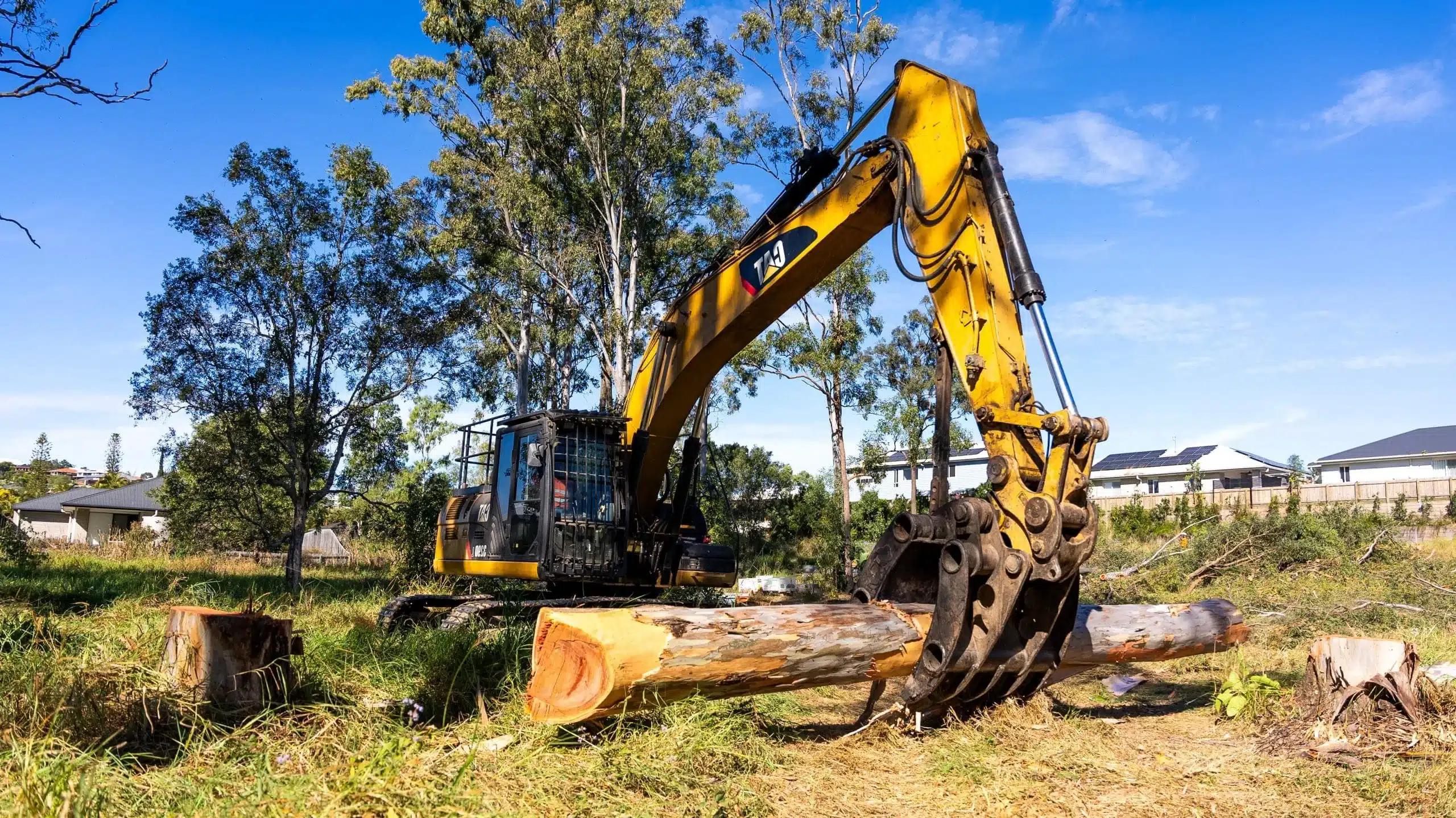 Arborist-Gold-Coast-with-excavator
